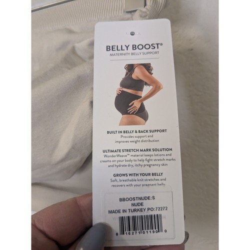 BELLY BANDT Belly Boost Pregnancy Maternity Nude Belly Support Band Size Small - Picture 3 of 6