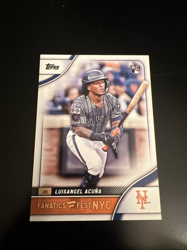 2025 Topps Fanatics Fest NYC #10 Luisangel Acuna | Baseball Card