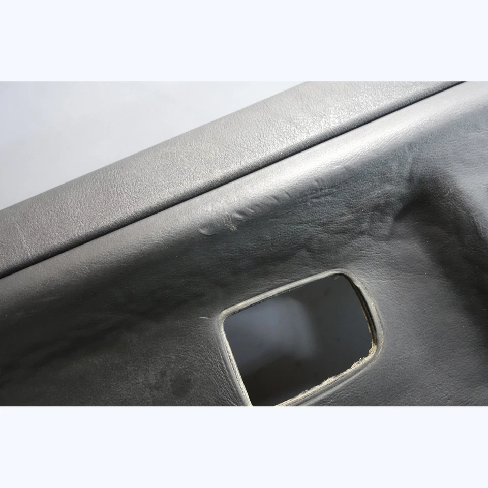 Panel de puerta interior trasero BMW E36 92-98 serie 3 sedán molduras negro napa OEM Foto 4 de 4