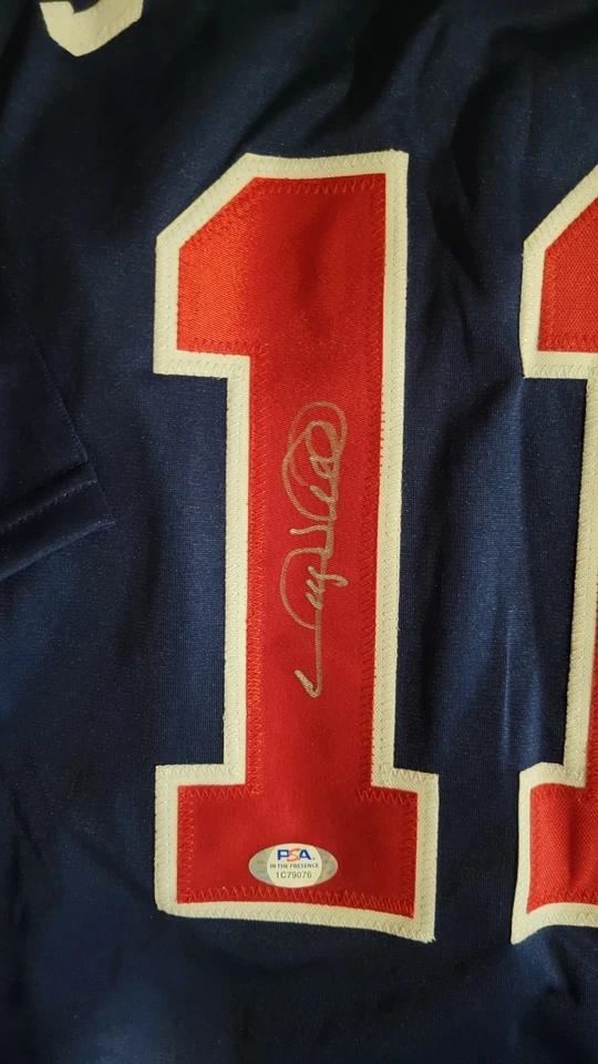 Atlanta Braves Gary Sheffield Signed Jersey - PSA Authenticated - Image 2 of 4