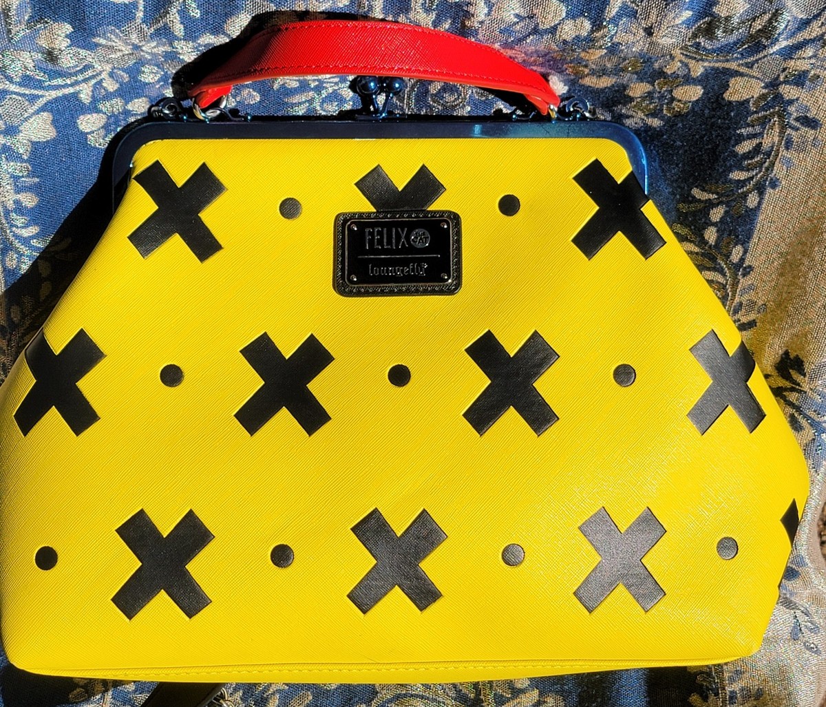 Loungefly Felix The Cat Novelty Purse Yellow Bag of Tricks -PARTS