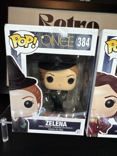 Funko Pop Once Upon a Time Belle #383 Zelena 384 In Box VG+ - Picture 4 of 7