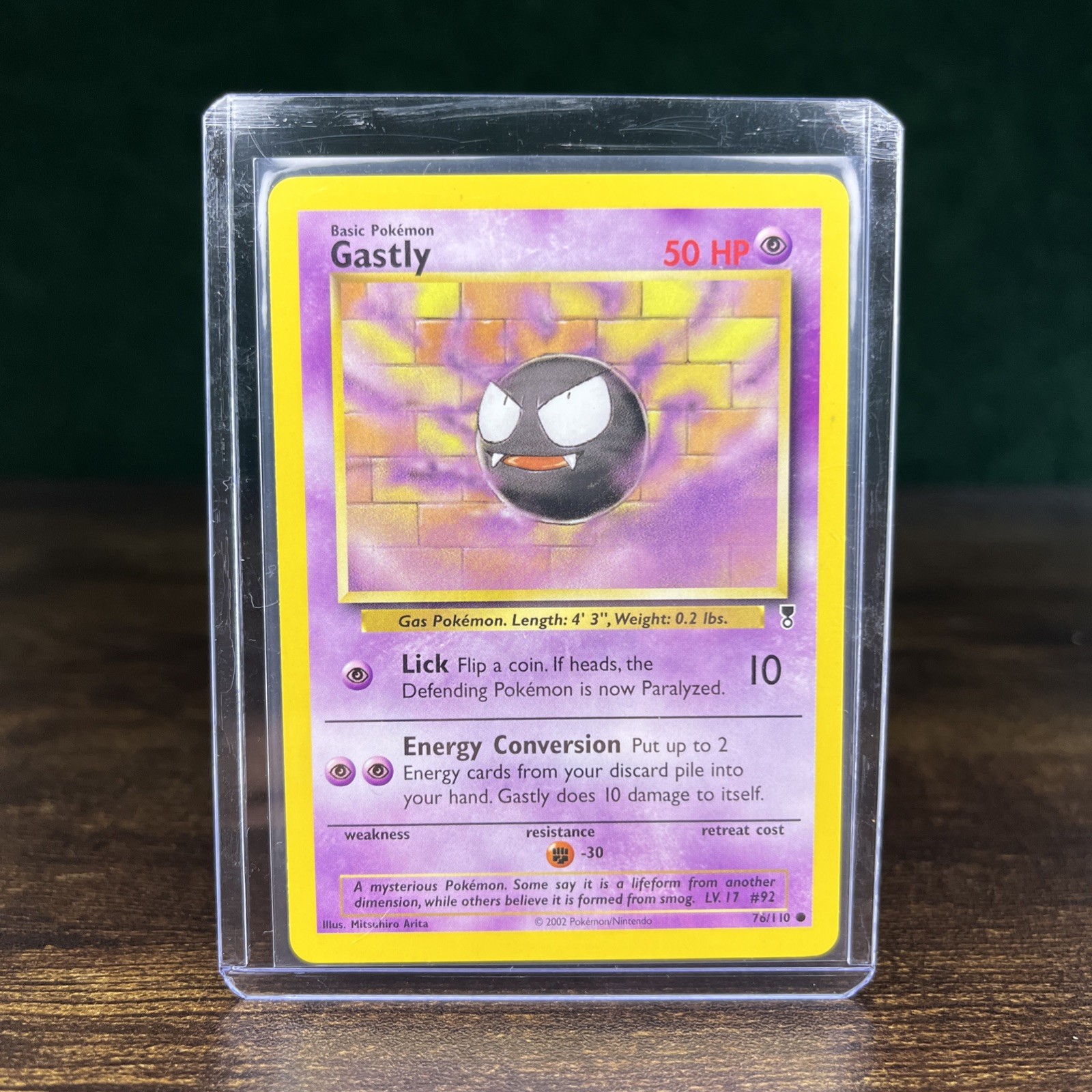 Gastly - 76/110 - Common Pokemon - Legendary Collection NM