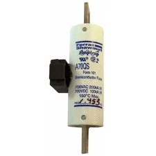 Mersen A70qs100-4Il Semiconductor Fuse, 100A, Fast-Acting, 700V Ac, Bolt-On