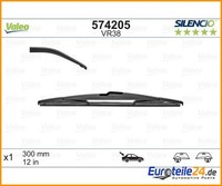 Wischblatt Silencio Rear Valeo 574205 Hinten FüR Toyota Auris