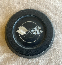 1968 Corvette Steering Wheel Horn Button Emblem Original