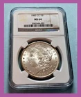 1885 CC Morgan Dollar $1 - NGC MS64 ( Includes Video)