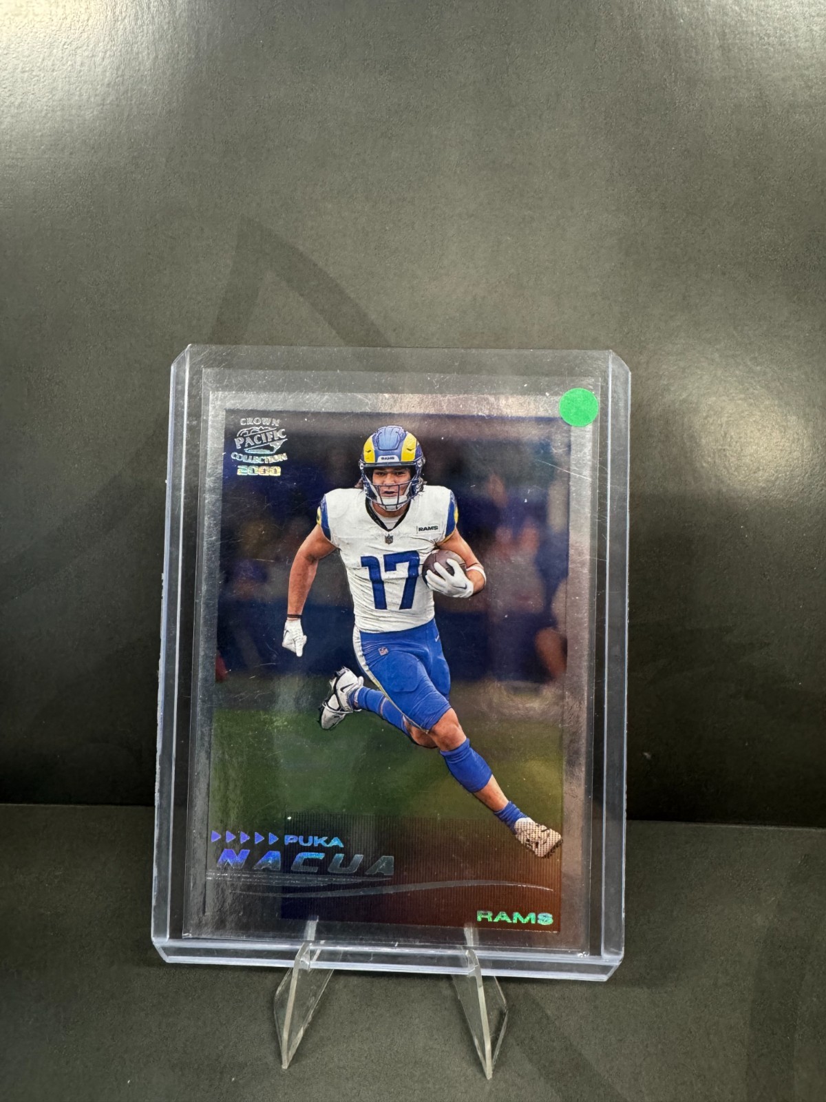 2023 Zenith Puka Nacua Pacific Crown Collection Insert SP RC #20 LA Rams