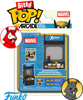 Wolverine and the X-Men - Bitty Pop! Arcade Vitrine - Funko Marvel