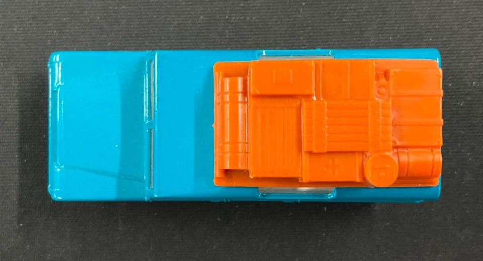 Land Rover Safari 1965 Lesney Matchbox Series No. 12 coches de colección azul y naranja ¡GUAU! Foto 3 de 4