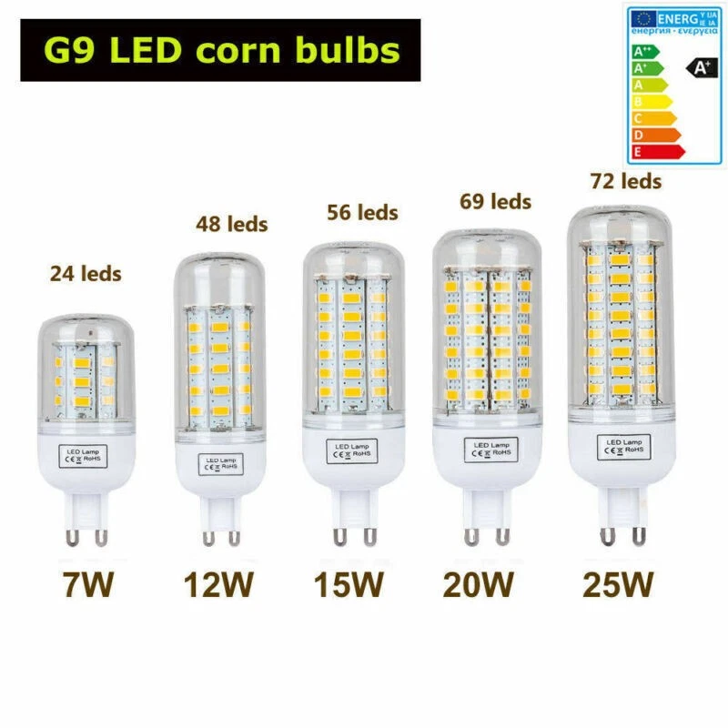 LED Birne E27 E14 B22 G9 20W 25W 12W 15W Licht Kalt Warm Mais Lampe Leuchtmittel - Bild 4 von 4