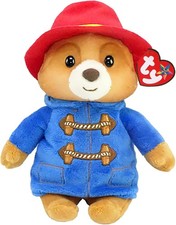 TY Paddington Bear - Beanie - Medium - Officially Licensed New