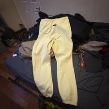 NEW Fear of God Essentials Canary Yellow Relaxed Sweatpants Woman Size XXL
