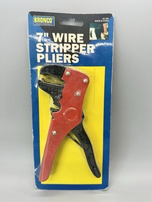   Bronco 7'' Automatic Wire Stripper Pliers AC-26S Electrical Tool New Sealed