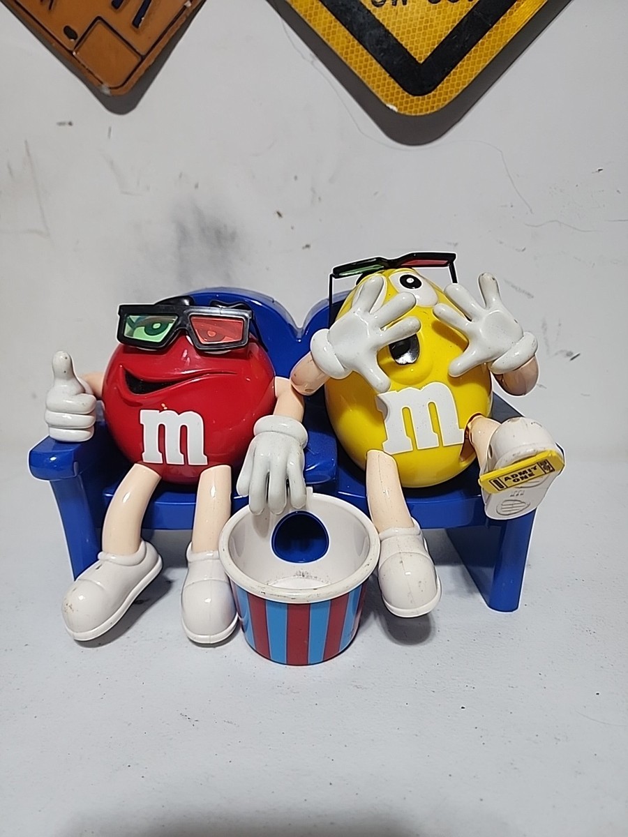 M&M's candy dispeser ディスペンサー ヴィンテージ M&M's Vintage Candy Dispenser At the Movies with 3D Glasses