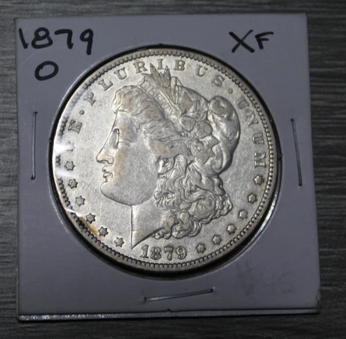 1879-O Morgan Silver Dollar – XF Condition – New Orleans Mint – 90% Silver