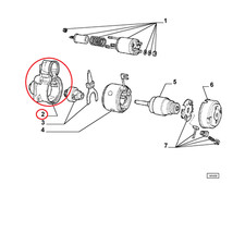 Support moteur Lancia Y