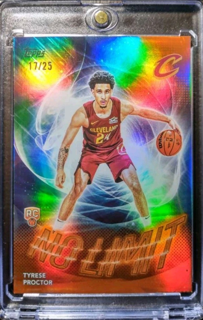 2025-26 Topps - Tyrese Proctor #NL-40 No Limit Orange Foil /25 