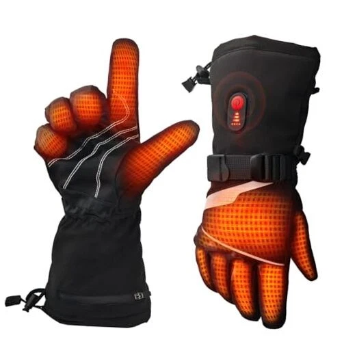 Heated Glove for Men Women Rechargeable Heated Gloves Waterproof and Large