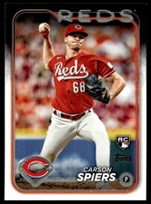 2024 Topps Carson Spiers Rookie Cincinnati Reds #365