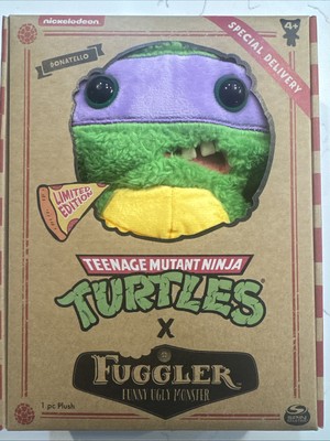 Teenage Mutant Ninja Turtles Fuggler Donatello  Plush Limited Edition NEW SEALED