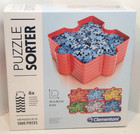 Clementoni Puzzle Sorter 6 Stackable Trays for up to 1000 Pcs New Sealed