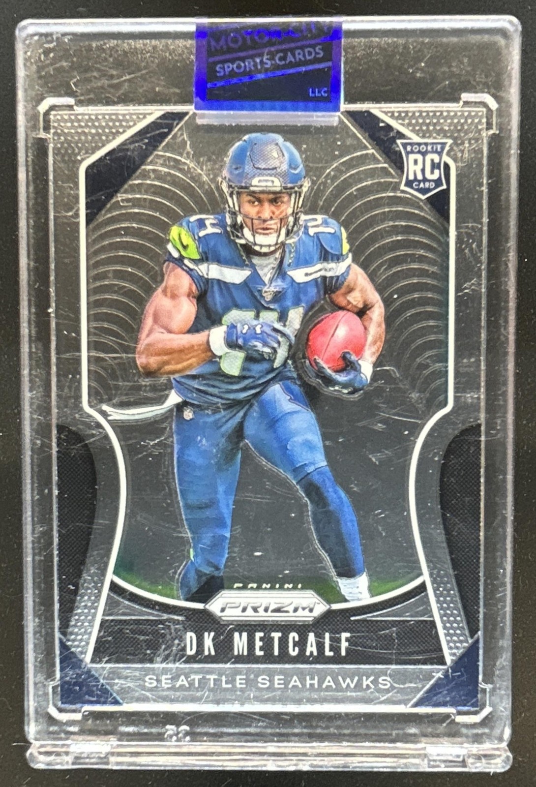 2019 Panini Prizm DK Metcalf Rookie RC #343 Seahawks