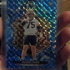 Panini 2024 Mosaic Football Taliese Fuaga Rookie Prizm #314 New Orleans Saints