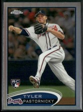 Tyler Pastornicky 2012 Topps Chrome Refractor #183 Rookie Card Z1. rookie card picture