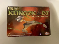 POLAR LIGHTS Star Trek Klingon D7 Battlecruiser Kit No. 4202 - Used - INCOMPLETE