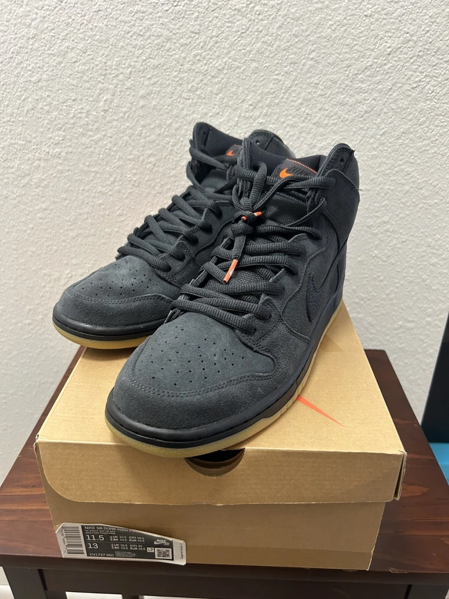 Nike Dunk Pro ISO SB High Orange Label - Dark Smoke Grey | eBay
