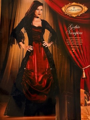 Gothic Vampira - High Quality Woman's Costume - InCharacter  Costumes