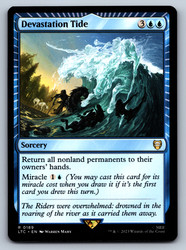 Devastation Tide #189 Commander: The Lord of the Rings: Tales of Middle-earth Rare