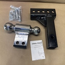 Uriah Products Adjustable Hitch Steel-tow 5 Dual-ball Mount - Ut623510
