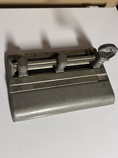 Vintage Master Products MFG CO 3 Hole Punch series 1000. Works great!!