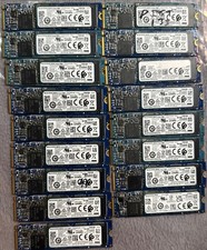 Lot of 17 Mixed Toshiba XG5 | 256GB NVMe PCIe Gen3 x4 M.2 2280 SSD KXG50ZNV256G