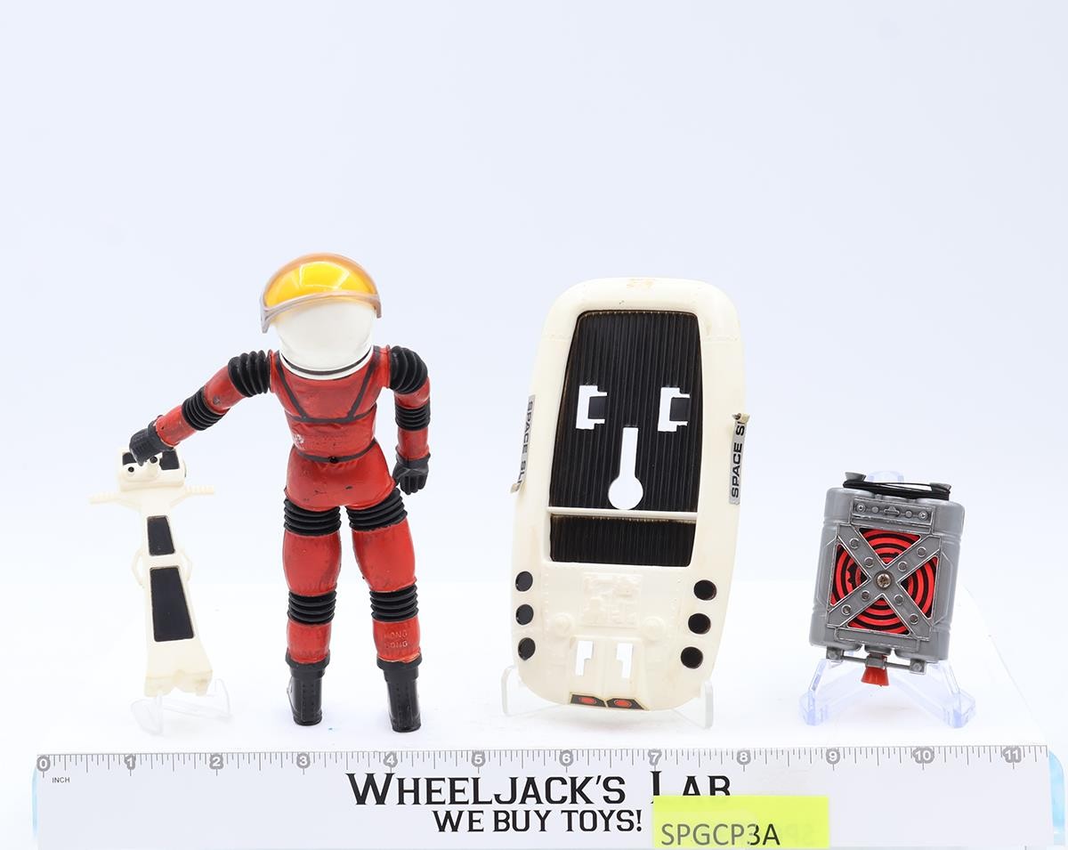 Major Matt Mason Sgt Storm w/Sled Jet Pak and Helmet Man in Space