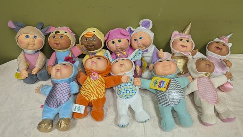 Cabbage Patch Kids Cuties Animal Friends Collection 12 Dolls Lot Assorted READ!