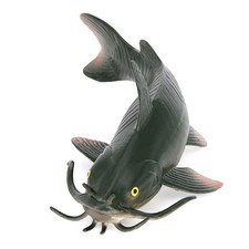 1x kids simulation water animals catfish model toy solid static or8256