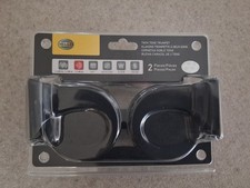 HELLA 012010971 Black 12V Trumpet Horn Kit Universal Fit-Blister Pack