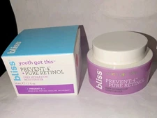Bliss Youth Got This Prevent-4 + Pure Retinol Deep Hydration Moisturizer 1.7oz