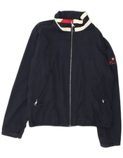 Murphy & Nye Mens Windbreaker Jacket UK 44 2XL Navy Blue Colourblock VL08