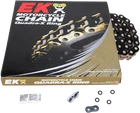 EK - 530 ZVX3 Sportbike Chain 150 Links Black/Gold | 530ZVX3-150KG