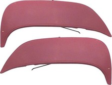 1965-66 Impala Bel Air Biscayne Caprice Rear Fender Skirts With Clips Sealing