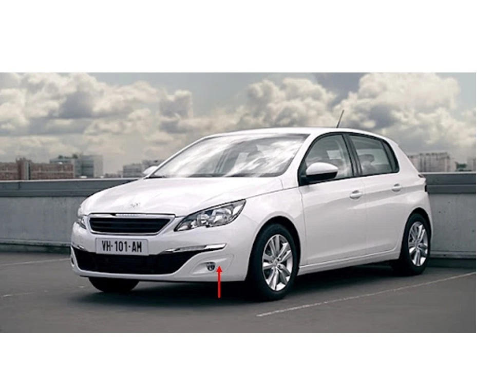 Enjoliveurs projecteurs antibrouillard Peugeot 308 II T9 PRASCO PG4282140 - Photo 2/2
