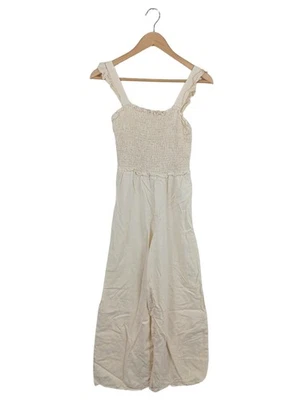 H&M Combinaison Dames Pantalon T EU 32 blanc cassé style décontracté - Photo 1/4