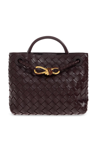 BOTTEGA VENETA Andiamo Small Burgundy Top Handle Bag New & Authentic