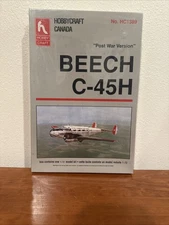 Hobbycraft Beech C-45H “Post War Version” 1:72 #HC1389 Model Kit, Sealed