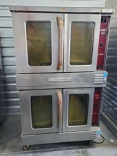 Southbend SilverStar Double Deck Gas Convection Oven On Casters Works See Video