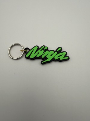 Kawasaki Ninja Keychain (3D Printed) Green & Black